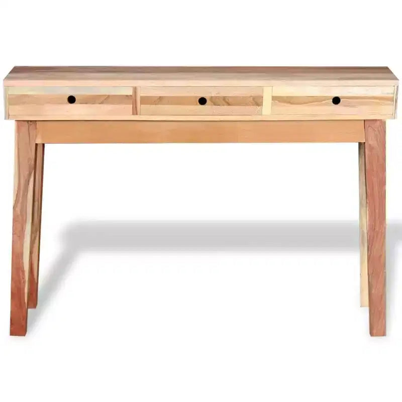 vidaXL Tavolino consolle in legno massello di recupero