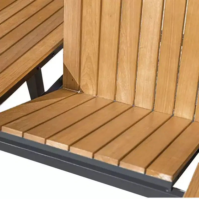 Tavolo da pranzo allungabile da esterno 157-213 cm, alluminio, marrone