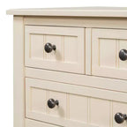 Consolle piccola retrò con cassetti e ripiano inferiore, tavolo da ingresso in legno stile rustico con portaoggetti, tavolino sottile in legno per ingresso