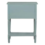 Consolle piccola retrò con cassetti e ripiano inferiore, tavolo da ingresso in legno stile rustico con portaoggetti, tavolino sottile in legno per ingresso