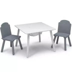 Set Tavolo e 2 Sedie con Contenitore