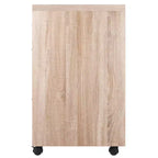 Scrivania modulare Kenner con 2 cassetti – 3 ripiani in legno di recupero