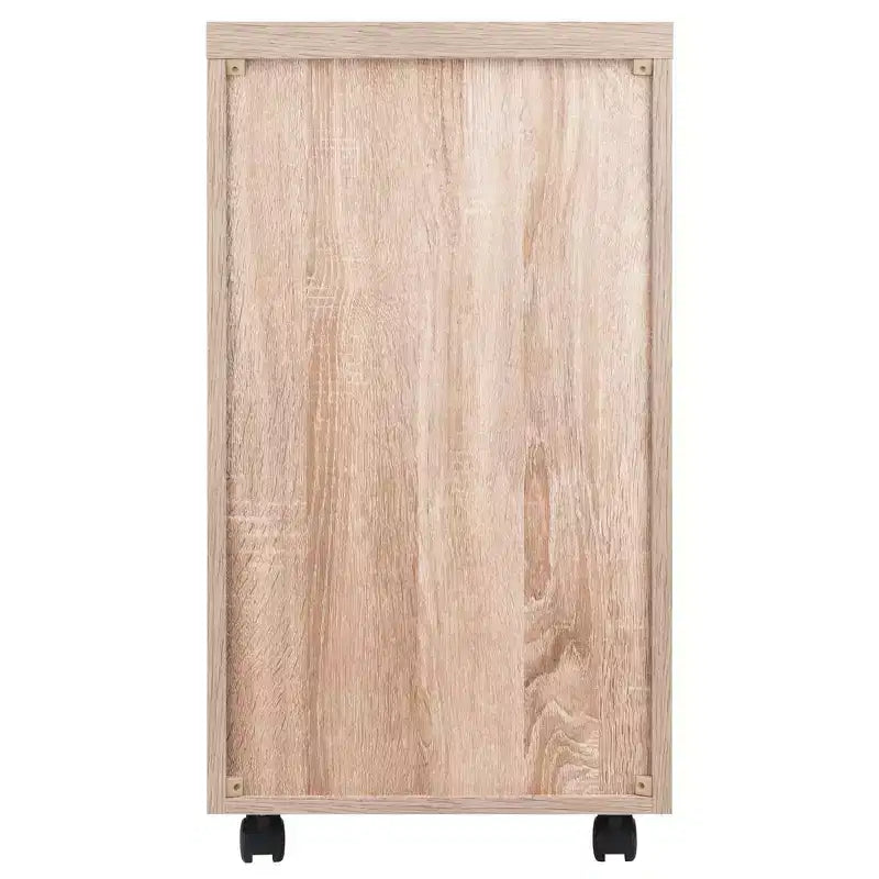 Scrivania modulare Kenner con 2 cassetti – 3 ripiani in legno di recupero