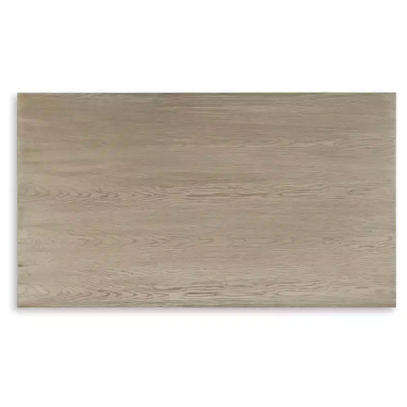 Tavolino da caffè Dalenville Nero Metallizzato/Grigio/Marrone/Beige, Base a Cavalletto, Finitura Anticata