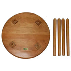 Tavolino da salotto - Piano in legno massello di ciliegio
