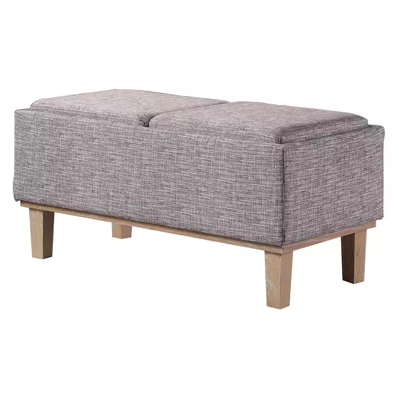 Panca contenitore gambe in legno